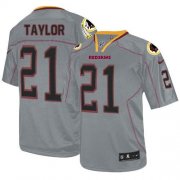 Wholesale Cheap Nike Redskins #21 Sean Taylor Lights Out Grey Men's Stitched NFL Elite Jersey