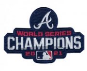 Wholesale Cheap Atlanta Braves 2021 World Series Champions Embroidered Patch