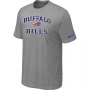 Wholesale Cheap Nike NFL Buffalo Bills Heart & Soul NFL T-Shirt Light Grey