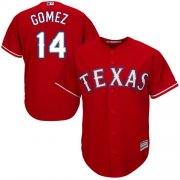 Wholesale Cheap Rangers #14 Carlos Gomez Red Cool Base Stitched Youth MLB Jersey