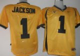 Wholesale Cheap California Golden Bears #1 Jackson Yellow Jersey