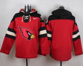 Wholesale Cheap Nike Cardinals Blank Red Player Pullover NFL Hoodie
