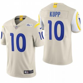 Wholesale Cheap Los Angeles Rams #10 Cooper Kupp Men\'s Nike Bone 2020 Vapor Untouchable Limited NFL Jersey