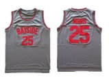 Wholesale Cheap Bayside Tigers 25 Zack Morris Gray Stitched Movie Jersey