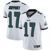 Wholesale Cheap Nike Eagles #17 Alshon Jeffery White Men's Stitched NFL Vapor Untouchable Limited Jersey