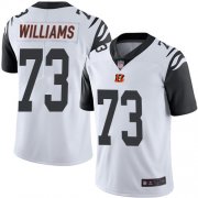 Wholesale Cheap Nike Bengals #73 Jonah Williams White Men's Stitched NFL Limited Rush Jersey