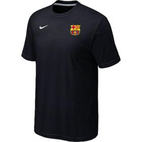 Wholesale Cheap Nike Barcelona Soccer T-Shirt Black