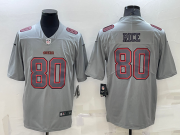 Wholesale Men's San Francisco 49ers #80 Jerry Rice Grey Atmosphere Fashion 2022 Vapor Untouchable Stitched Limited Jersey