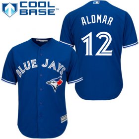 Wholesale Cheap Blue Jays #12 Roberto Alomar Blue Cool Base Stitched Youth MLB Jersey
