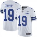 Wholesale Cheap Nike Cowboys #19 Amari Cooper White Men's Stitched With Established In 1960 Patch NFL Vapor Untouchable Limited Jersey