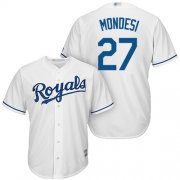 Wholesale Cheap Royals #27 Raul Mondesi White Cool Base Stitched Youth MLB Jersey