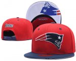 Wholesale Cheap NFL New England Patriots Team Logo Red Snapback Adjustable Hat LT03
