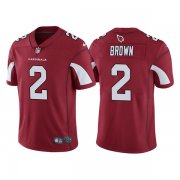 Wholesale Cheap Men's Arizona Cardinals #2 Marquise Brown Red Vapor Untouchable Limited Stitched Jersey