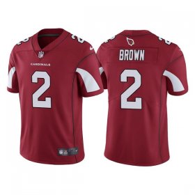 Wholesale Cheap Men\'s Arizona Cardinals #2 Marquise Brown Red Vapor Untouchable Limited Stitched Jersey