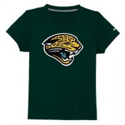 Wholesale Cheap Jacksonville Jaguars Sideline Legend Authentic Logo Youth T-Shirt Dark Green