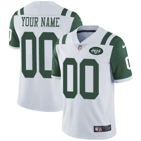Wholesale Cheap Nike New York Jets Customized White Stitched Vapor Untouchable Limited Men\'s NFL Jersey