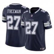 Cheap Men's Dallas Cowboys #27 Royce Freeman Navy 2023 F.U.S.E Vapor Untouchable Limited Football Stitched Jersey
