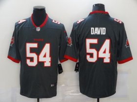Wholesale Cheap Men\'s Tampa Bay Buccaneers #54 Lavonte David Gray 2020 NEW Vapor Untouchable Stitched NFL Nike Limited Jersey