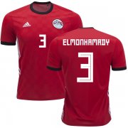 Wholesale Cheap Egypt #3 Elmonhamady Red Home Soccer Country Jersey
