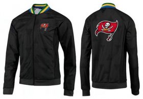Wholesale Cheap NFL Tampa Bay Buccaneers Team Logo Jacket Black_1