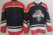 Wholesale Cheap Men's Florida Panthers Blank Black 2021 Reverse Retro Stitched NHL Jersey