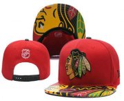 Wholesale Cheap Chicago Blackhawks Snapback Ajustable Cap Hat YD