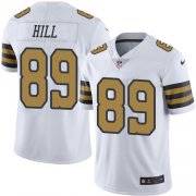 Wholesale Cheap Nike Saints #89 Josh Hill White Youth Stitched NFL Limited Rush Jersey