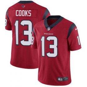 Wholesale Cheap Nike Texans #13 Brandin Cooks Red Alternate Youth Stitched NFL Vapor Untouchable Limited Jersey