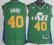 Wholesale Cheap Utah Jazz #40 Jeremy Evans Green Swingman Jersey
