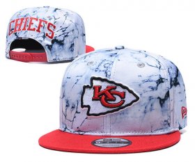 Wholesale Cheap Chiefs Team Logo Smoke Red Adjustable Hat TX