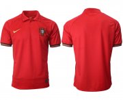 Wholesale Cheap Men 2021 Europe Portugal home AAA version red soccer jerseys