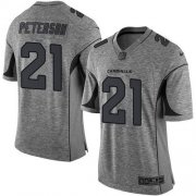 Wholesale Cheap Nike Cardinals #21 Patrick Peterson Gray Men's Stitched NFL Limited Gridiron Gray Jersey
