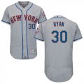 Wholesale Cheap Mets #30 Nolan Ryan Grey Flexbase Authentic Collection Stitched MLB Jersey
