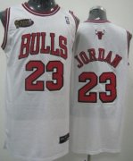 Wholesale Cheap Chicago Bulls #23 Michael Jordan White Swingman Jersey
