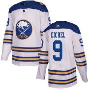 Wholesale Cheap Adidas Sabres #9 Jack Eichel White Authentic 2018 Winter Classic Stitched NHL Jersey