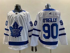 Cheap Men\'s Toronto Maple Leafs #90 Ryan O\'Reilly White Stitched Jersey