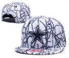 Wholesale Cheap Cowboys Team Logo White Adjustable Hat TX