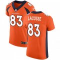 Wholesale Cheap Nike Broncos #83 Matt LaCosse Orange Team Color Men's Stitched NFL Vapor Untouchable Elite Jersey