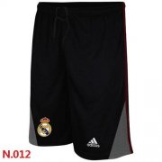 Wholesale Cheap Adidas Real Madrid CF Soccer Shorts Black