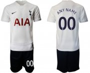 Wholesale Cheap Men 2021-2022 Club Tottenham Hotspur home white customized Nike Soccer Jersey