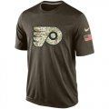 Wholesale Cheap Men's Philadelphia Flyers Salute To Service Nike Dri-FIT T-Shirt