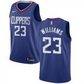Wholesale Cheap Nike Clippers #23 Louis Williams Blue NBA Swingman Icon Edition Jersey