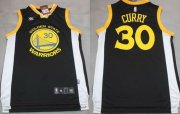 Wholesale Cheap Golden State Warriors #30 Stephen Curry Hardwood Classic Swingman Black Jersey