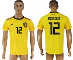 Wholesale Cheap Belgium #12 Mignolet Away Soccer Country Jersey