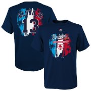 Wholesale Cheap Atlanta Braves #13 Ronald Acuna Jr. Majestic Youth 2019 Spring Training Name & Number V-Neck T-Shirt Navy