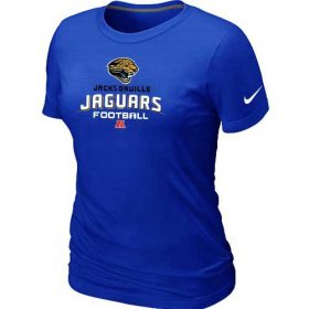 Wholesale Cheap Women\'s Nike Jacksonville Jaguars Critical Victory NFL T-Shirt Blue