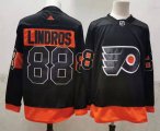 Wholesale Cheap Men's Philadelphia Flyers #88 Eric Lindros Black Adidas 2020-21 Stitched NHL Jersey