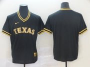 Wholesale Cheap Men Texas Rangers Blank Black gold Game Nike 2022 MLB Jersey