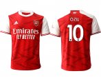 Wholesale Cheap Men 2020-2021 club Arsenal home aaa version 10 red Soccer Jerseys