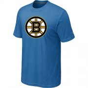 Wholesale Cheap Boston Bruins Big & Tall Logo Indigo Blue NHL T-Shirt